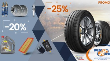 Promo pneu vidange fix n go avril 2019
