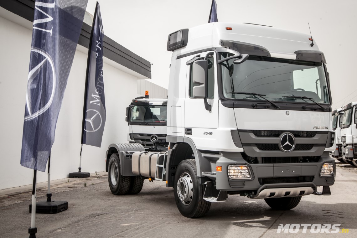 Présentation du Camion Mercedes Benz Actros 4X2 Tracteur routier 2040 S Tunisie (2)