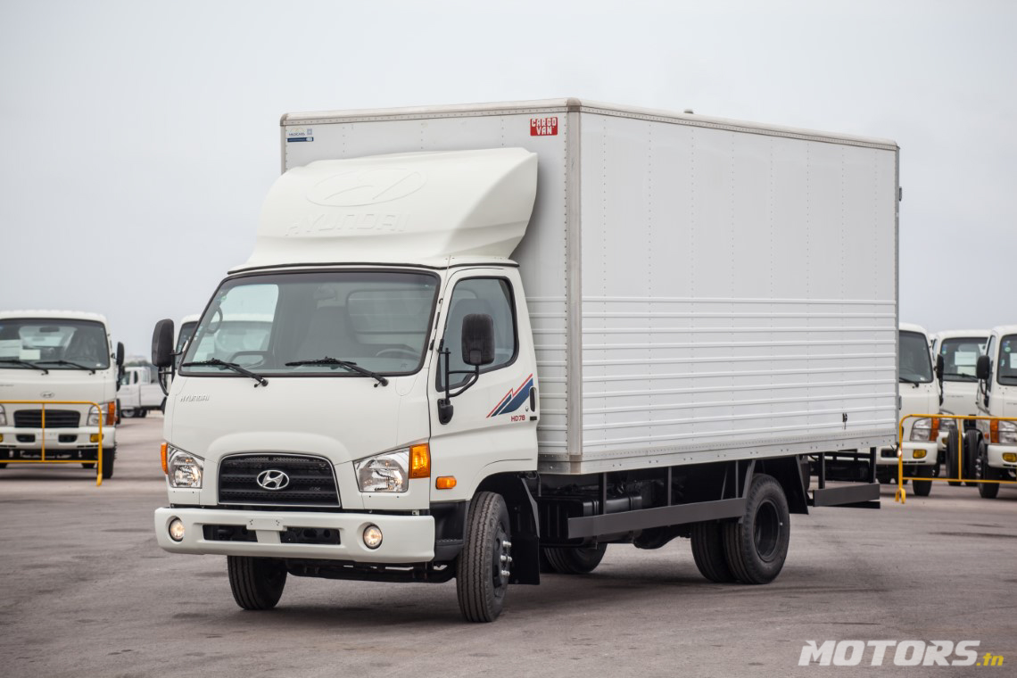 Грузовик hyundai hd 78
